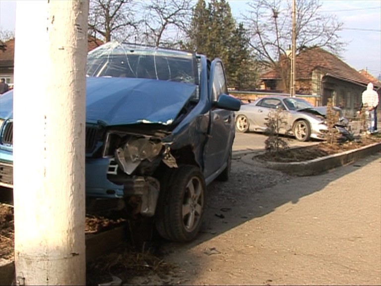 Foto: accident Baia Sprie (C) eMaramures.ro